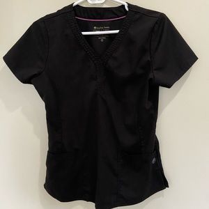 Healing hands small scrub top